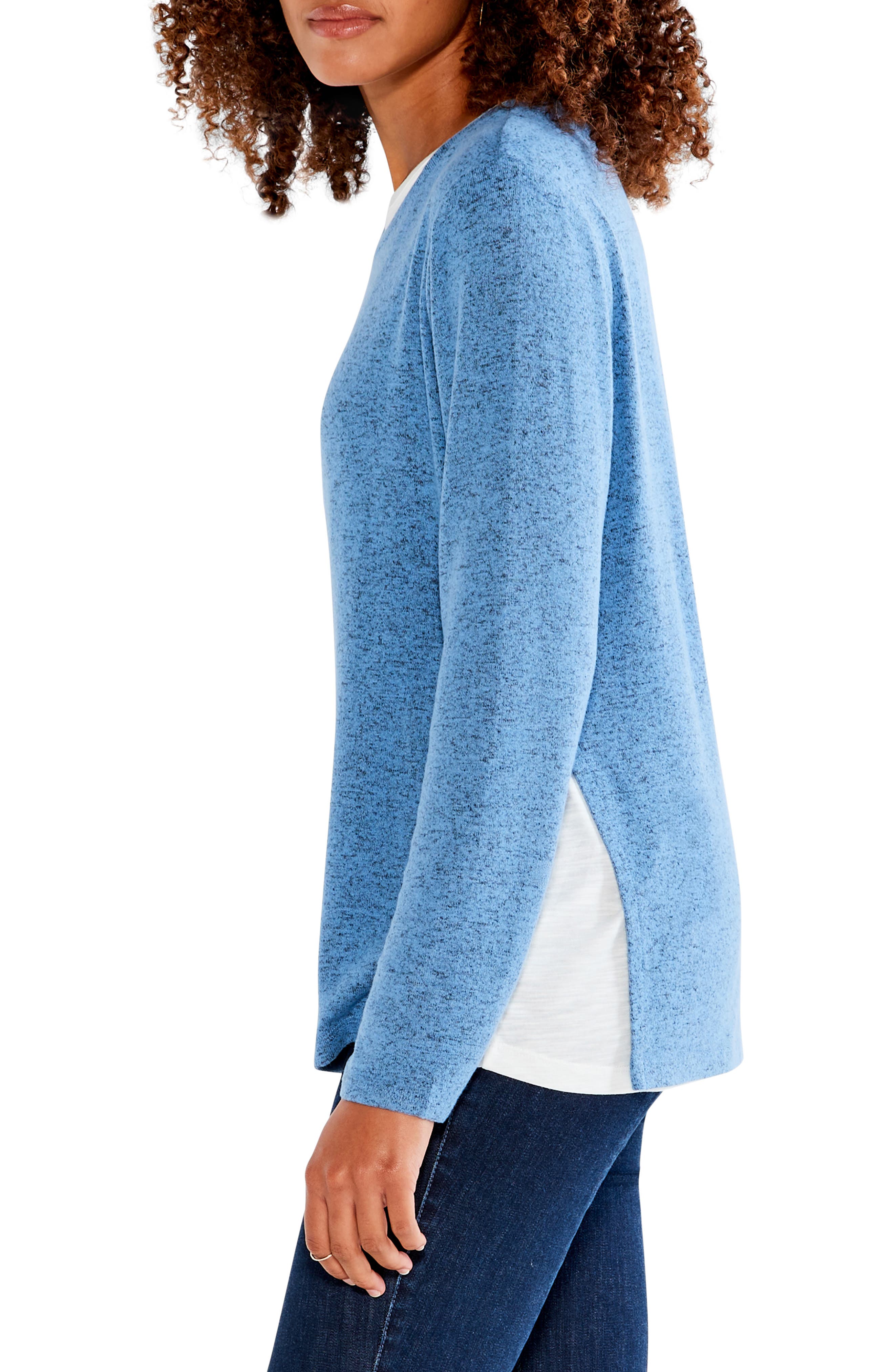 NIC+ZOE Sweet Dreams Double Layer T-Shirt (Women) | Nordstromrack