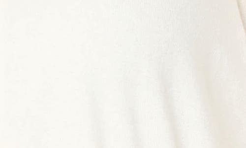 Gibsonlook Ruffle Accent Cardigan In White