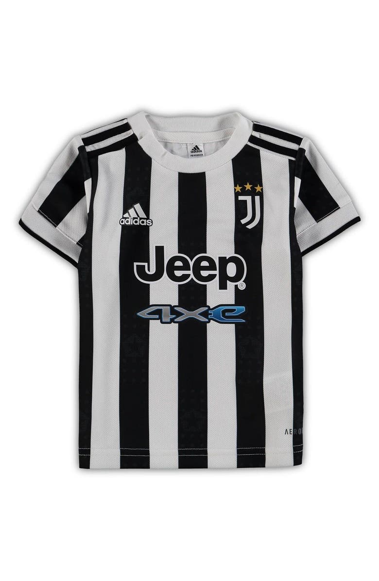 adidas Infant adidas White/Black Juventus 2021/22 Home Replica Kit, Alternate, color, 