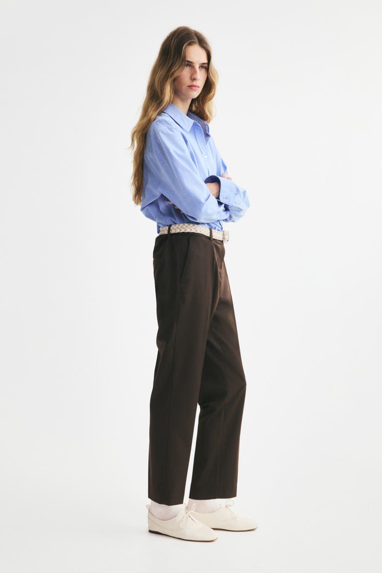 Slacks, Main, color, Dark brown