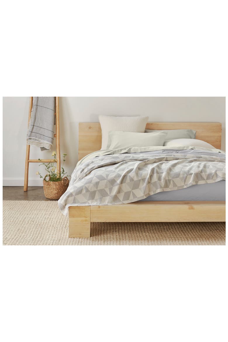 Pismo Organic Cotton Blanket, Alternate, color, LAKE