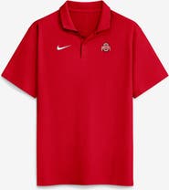 Nike Men's Nike Scarlet Ohio State Buckeyes Primetime Victory Plus Dri-FIT Polo