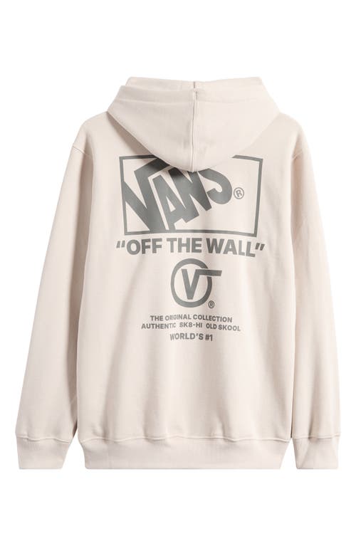 Vans Stockpile Logo Graphic Hoodie In Neutral