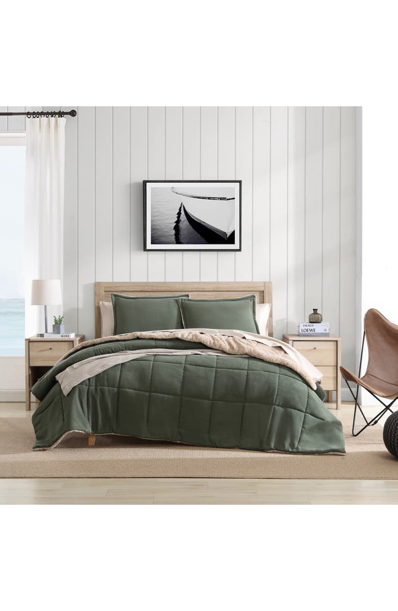 Nautica Beckett Reversible Comforter & Sham Set, Alternate, color,