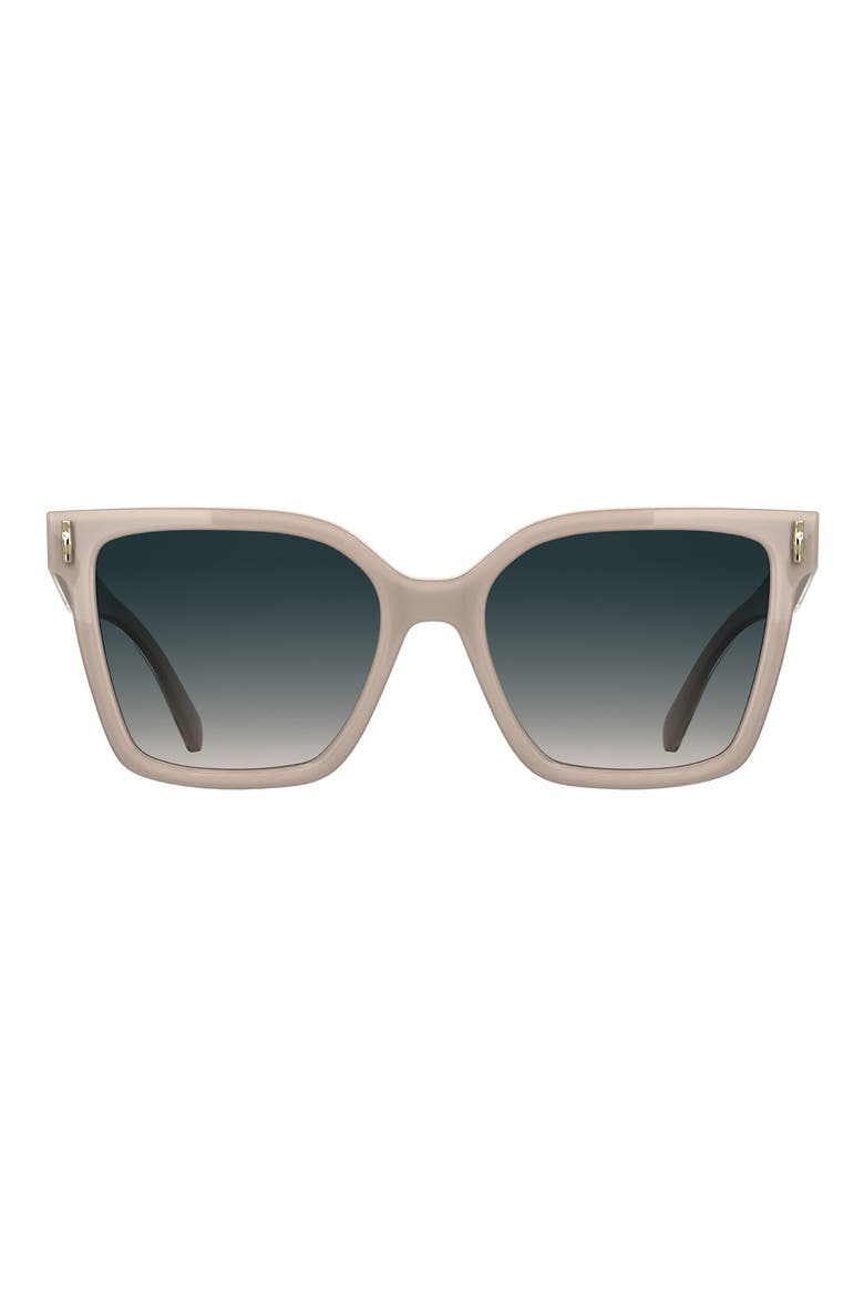 Roseau 55mm Modified Rectangular Sunglasses, Main, color, ROSE