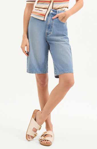 Veronica Beard Denim Bermuda Shorts