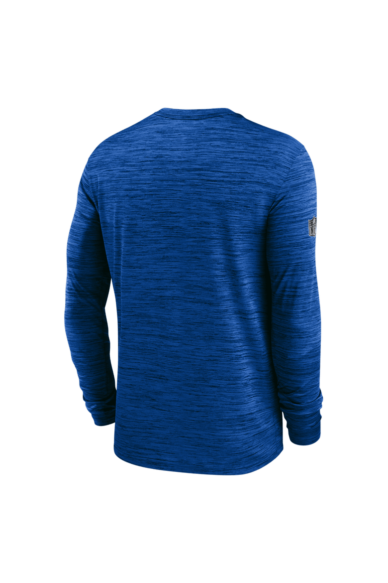 Men's Nike Royal Los Angeles Rams Sideline Offensive Transition Velocity Dri-FIT Long Sleeve T-Shirt, Alternate, color, Royal