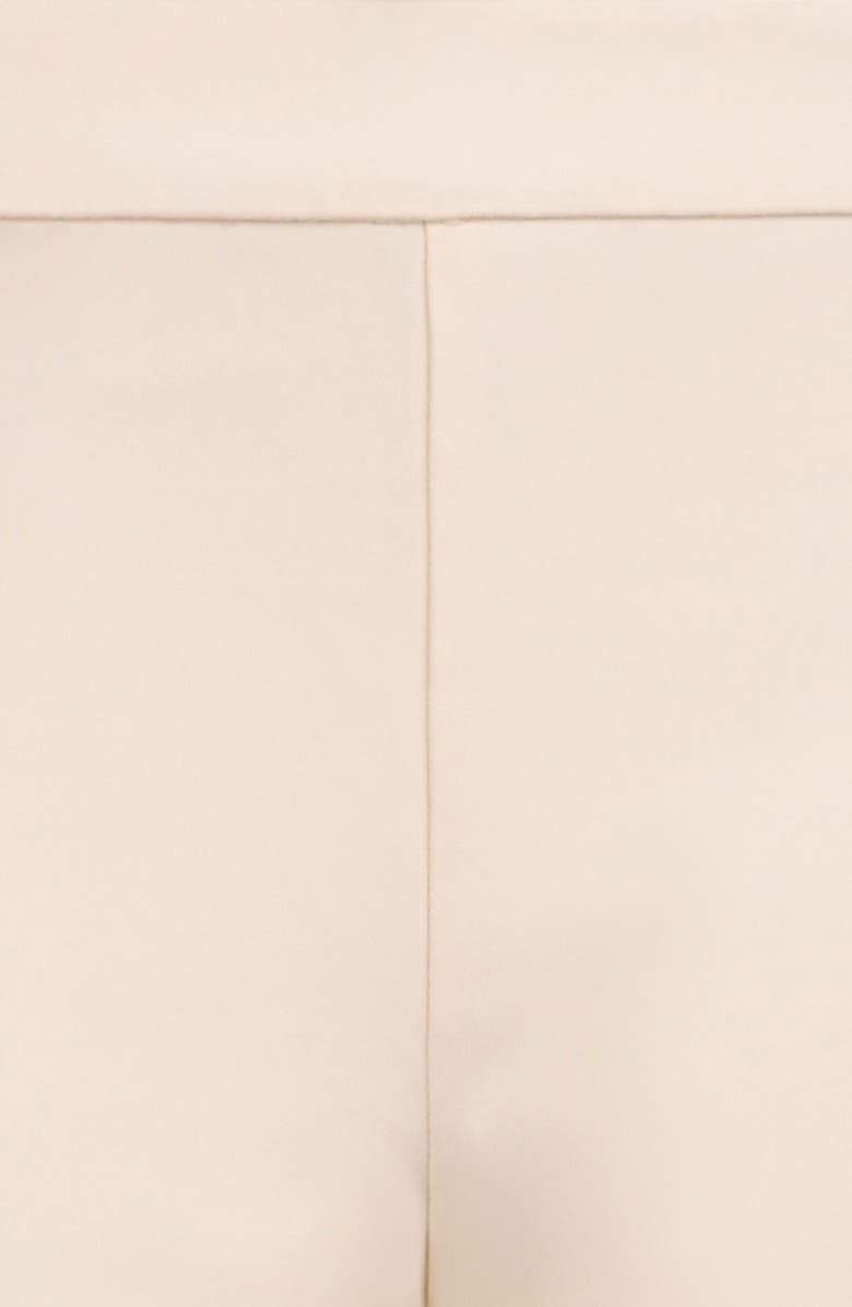 HOUSE OF CB Chiara Straight Leg Crepe Trousers, Alternate, color, Vintage Ivory