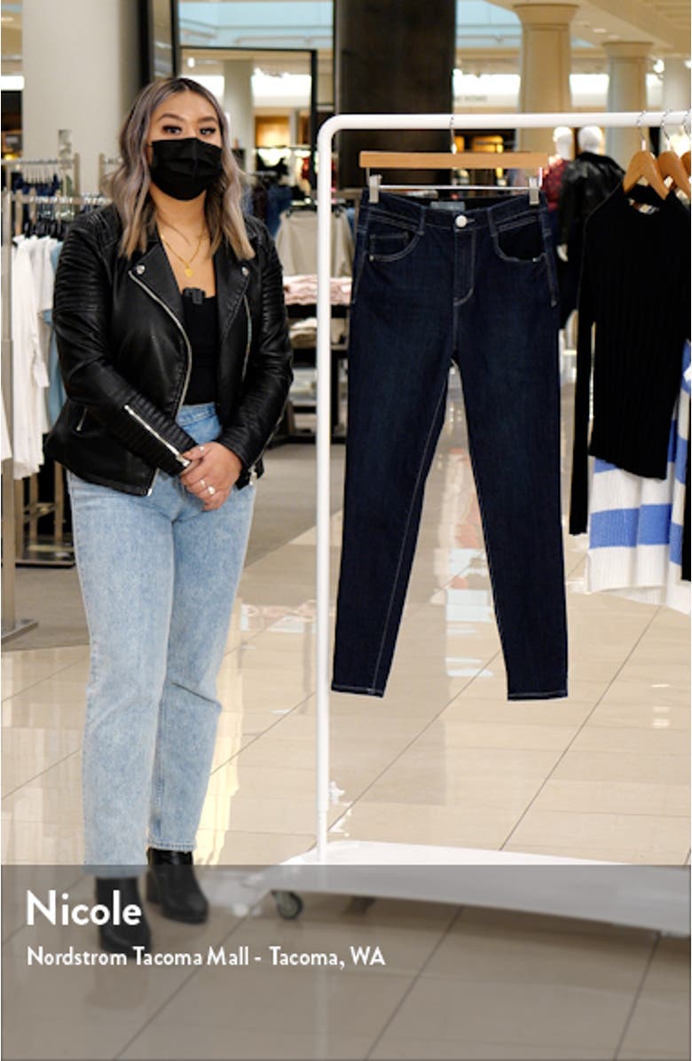 'Ab'Solution Sky Rise Skinny Jeans, sales video thumbnail