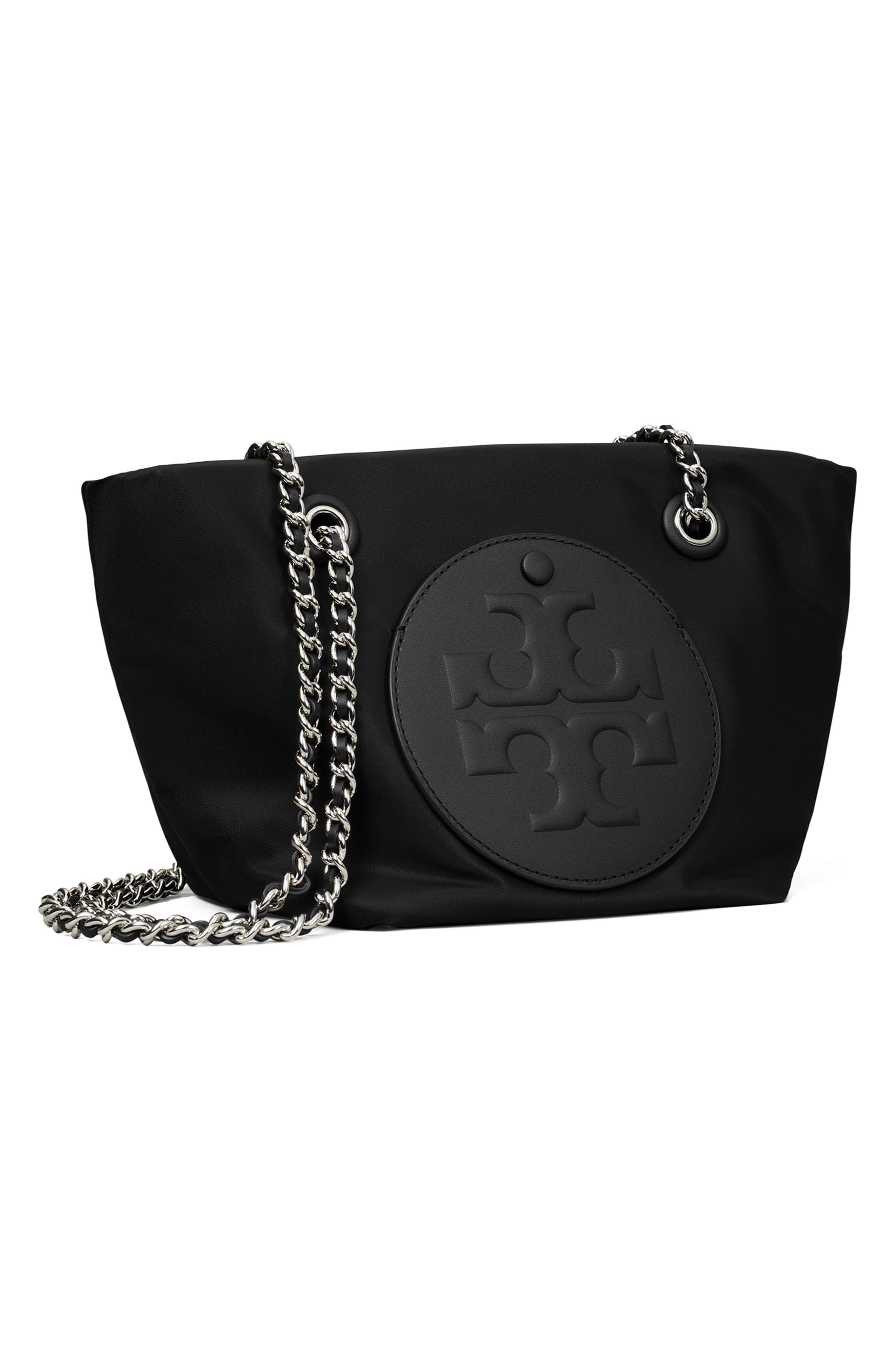 Tory Burch Small Ella Logo Detail Crossbody Bag, Alternate, color, 