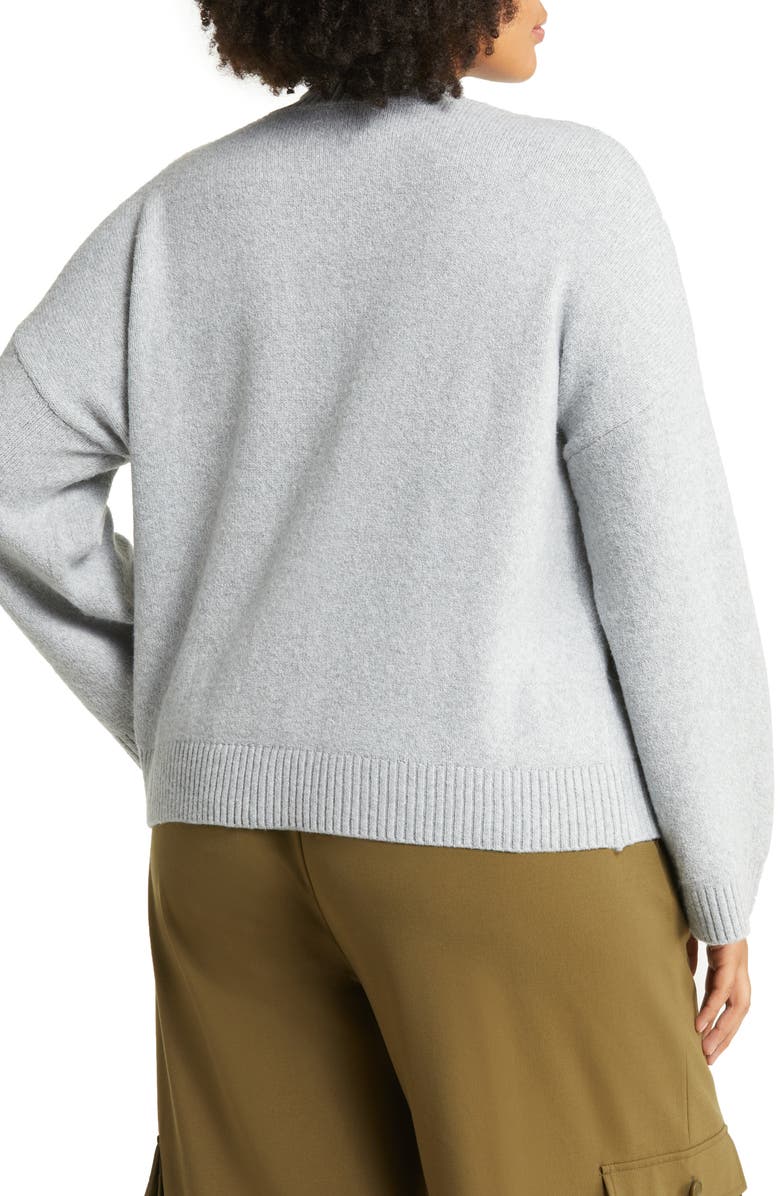 BP. Cozy Roll Crewneck Sweater, Alternate, color,