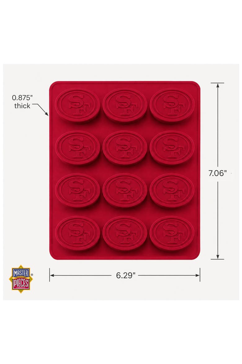 San Francisco 49ers Ice Cube Tray, Alternate, color, Multicolor