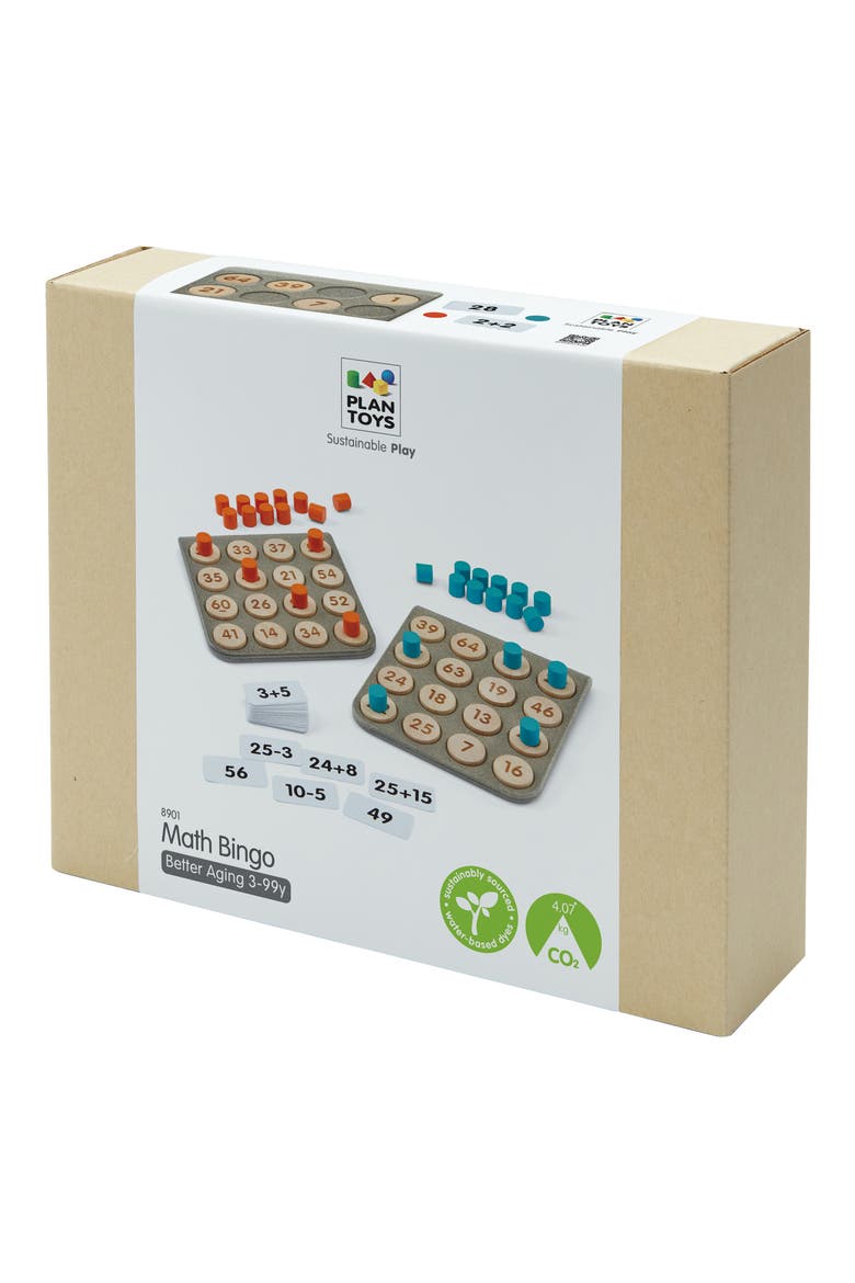 Math Bingo Game, Alternate, color, ASSORTED