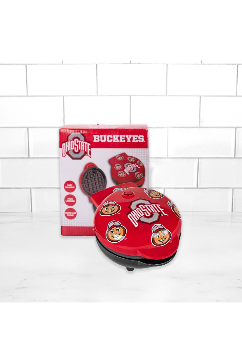 Ohio State Buckeyes Mini Waffle Maker, Alternate, color, None