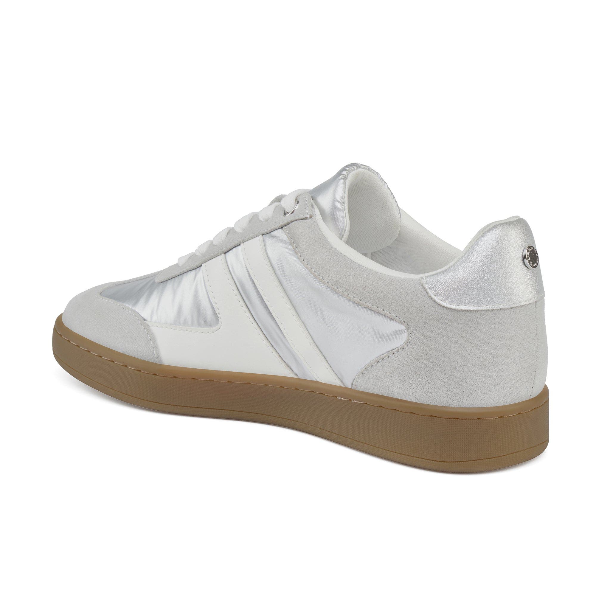 Pippa Sneaker, Alternate, color, Silver White