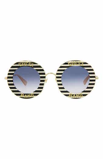 44mm Gradient Round Sunglasses