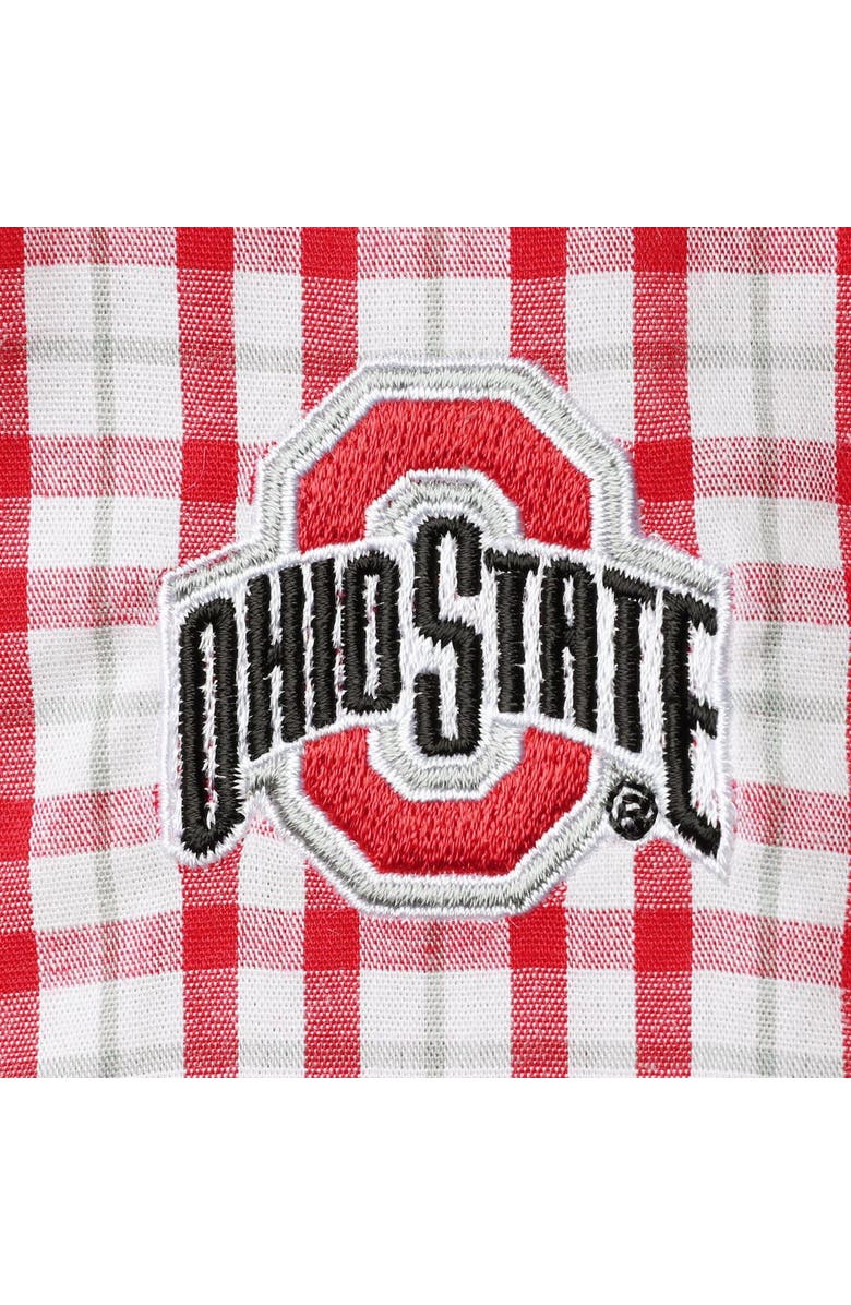 Columbia Men's Columbia Scarlet Ohio State Buckeyes Rapid Rivers Logo Button-Down Shirt, Alternate, color, 