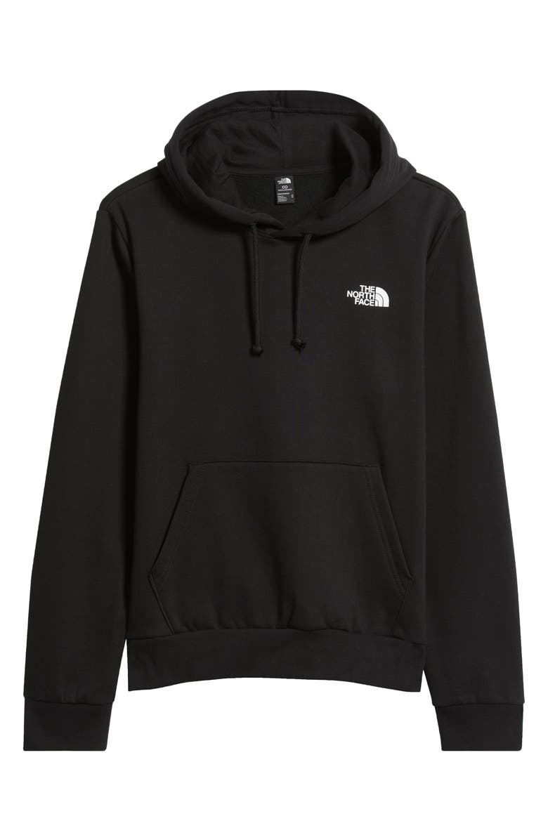 The North Face Evolution Half Dome Mountain Graphic Hoodie, Alternate, color, Tnf Black