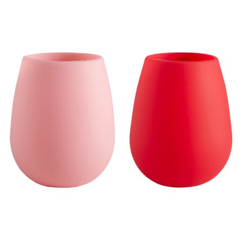 Fegg | Silicone Unbreakable Glasses - Set of 2