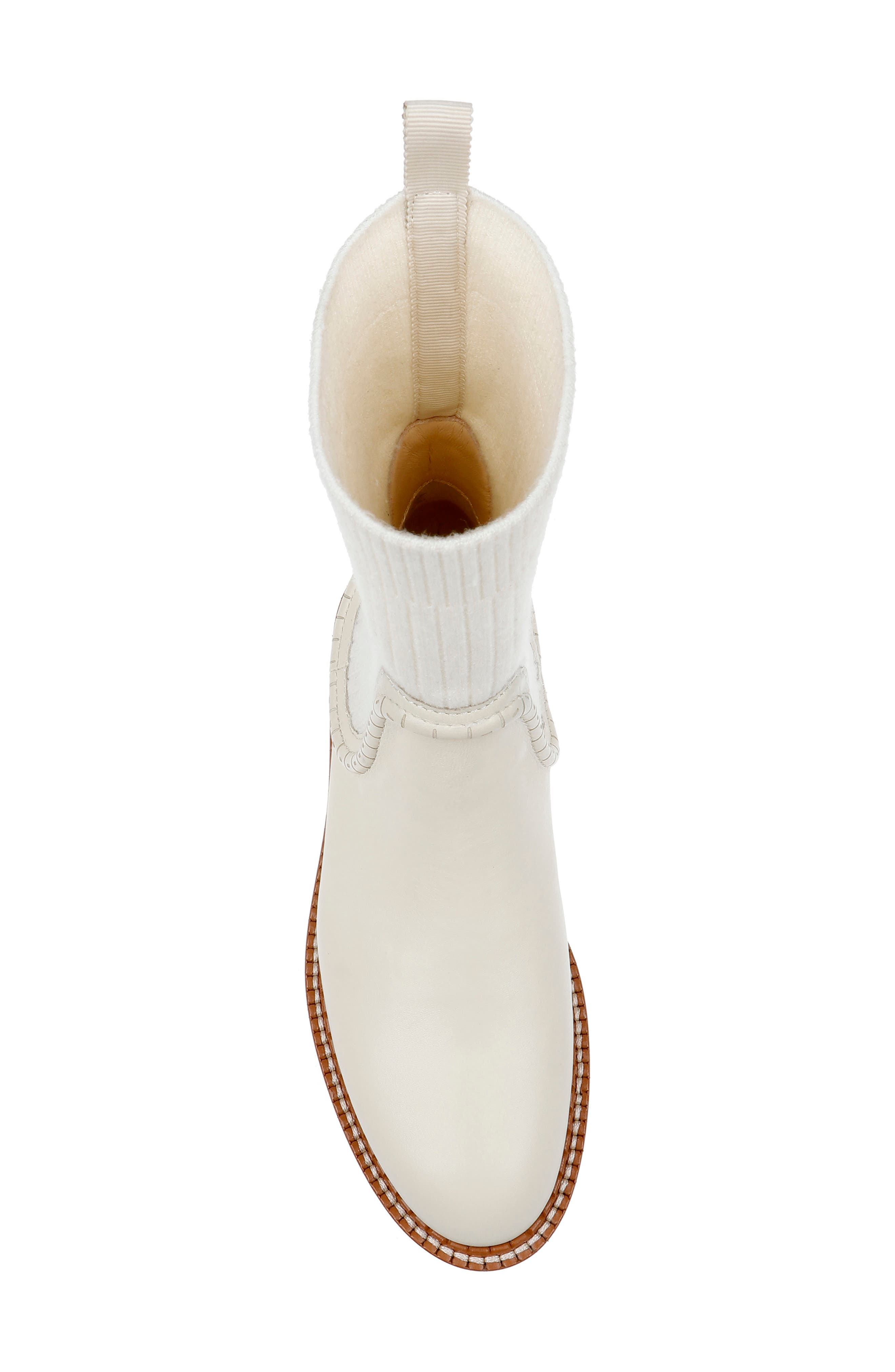 Dee Ocleppo Kingman Platform Bootie, Alternate, color, Powder Leather