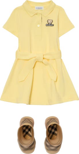 Cotton Polo Shirt Dress