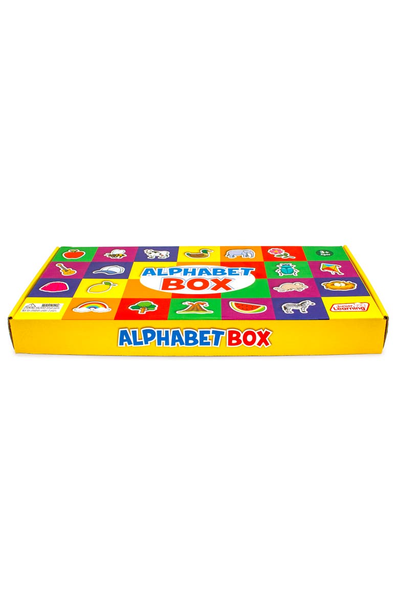 Junior Learning Alphabet Box, Alternate, color, Multicolored