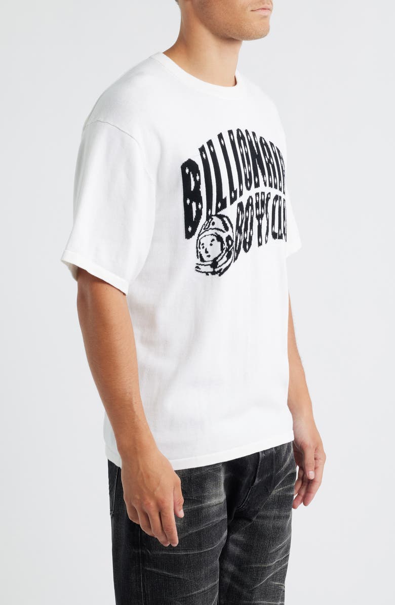 Billionaire Boys Club BB Curve Logo Graphic T-Shirt, Alternate, color, White