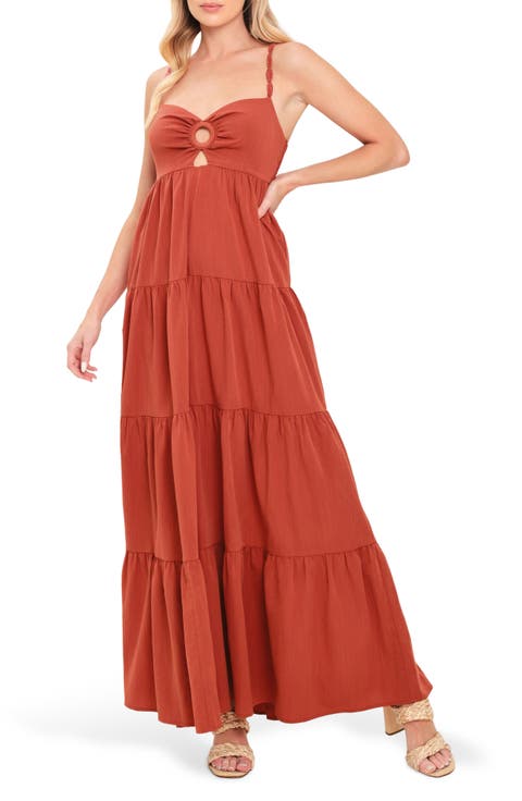 Keyhole Maxi Dress