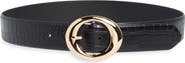 NORDSTROM RACK Croc Embossed Belt