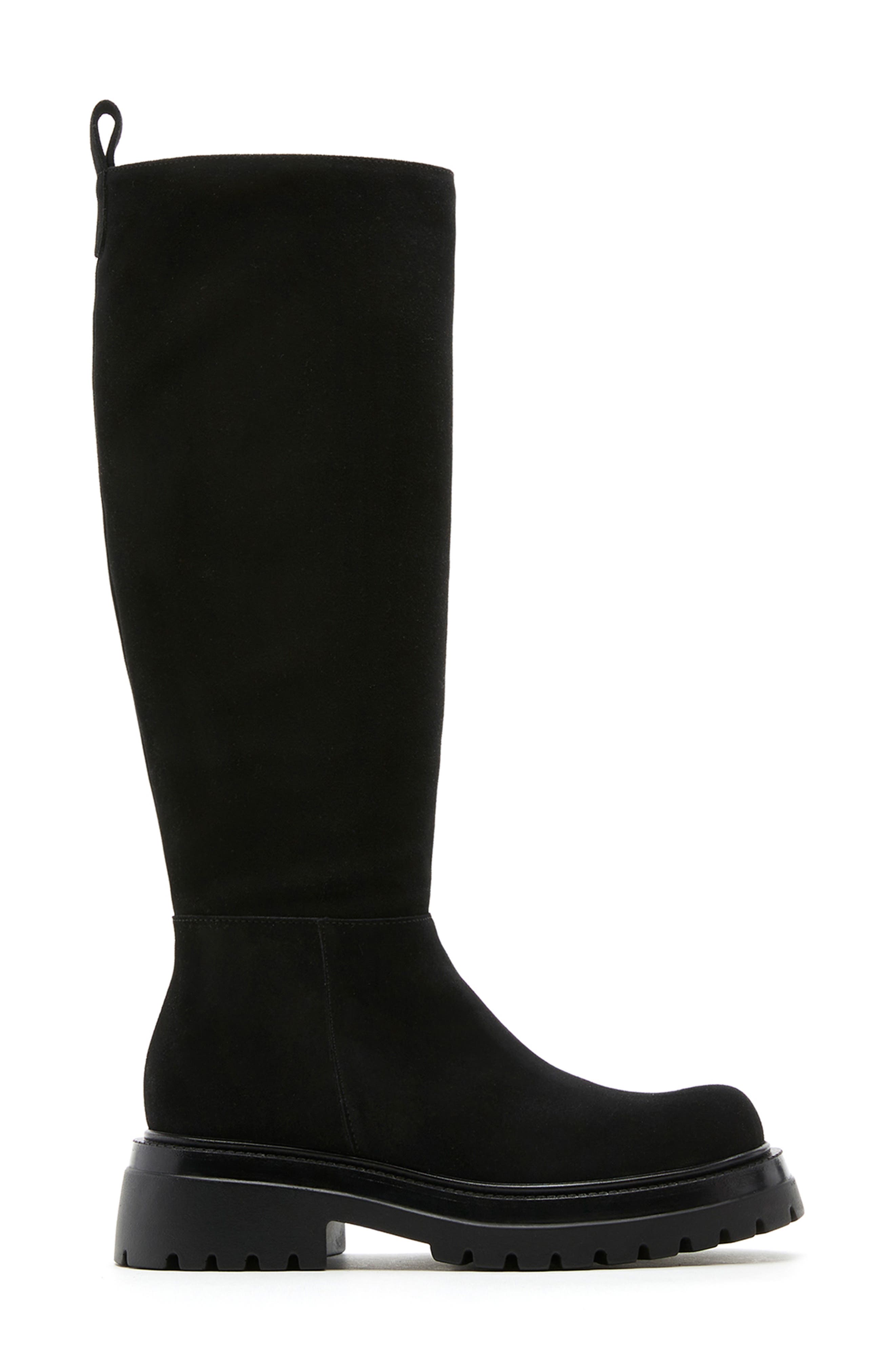 La Canadienne West City Dry<sup>™</sup> Waterproof Leather Knee High Boot, Alternate, color, Black Suede