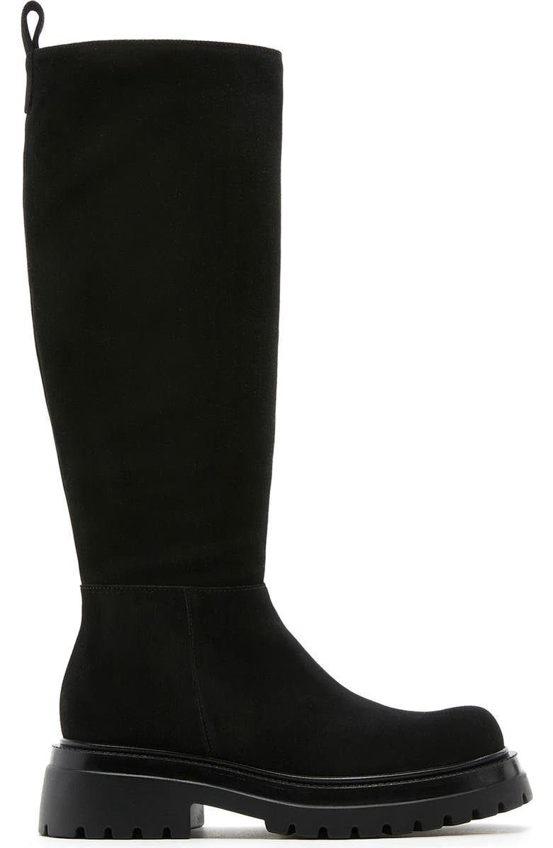 La Canadienne West City Dry<sup>™</sup> Waterproof Leather Knee High Boot, Alternate, color, Black Suede