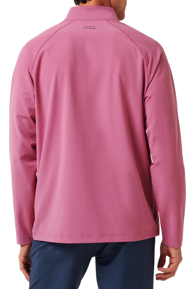 Air Tram Quarter Zip Pullover, Alternate, color, ROSE WINE