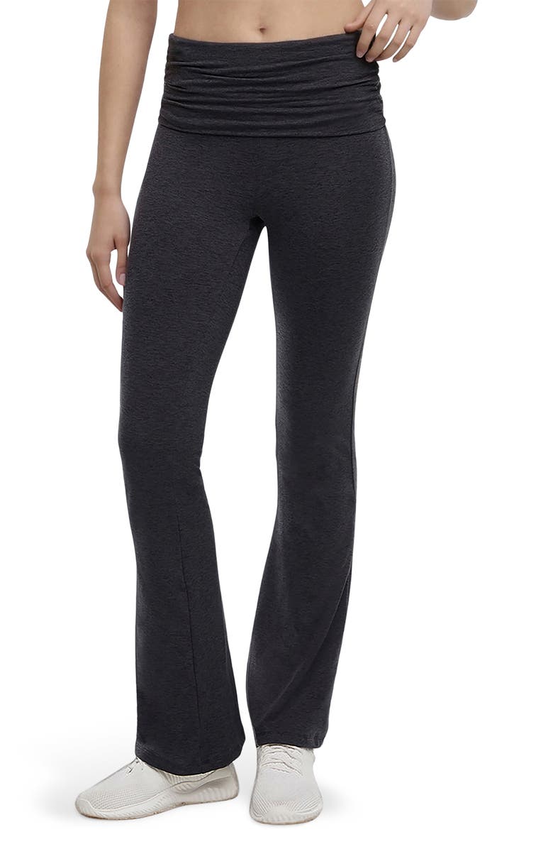 Wildfox Lina Yoga Pants, Alternate, color, Heather Phantom