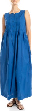 MAX STUDIO Sleeveless Button Front Maxi Dress