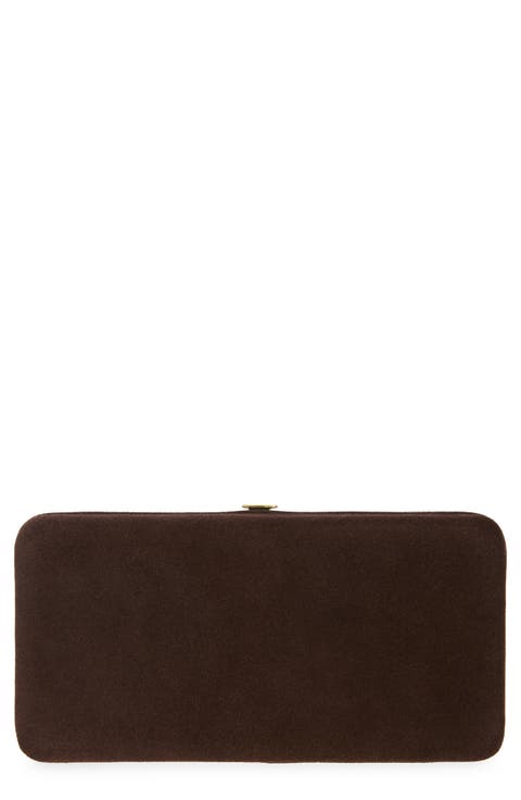 Le Tabac Suede Clutch