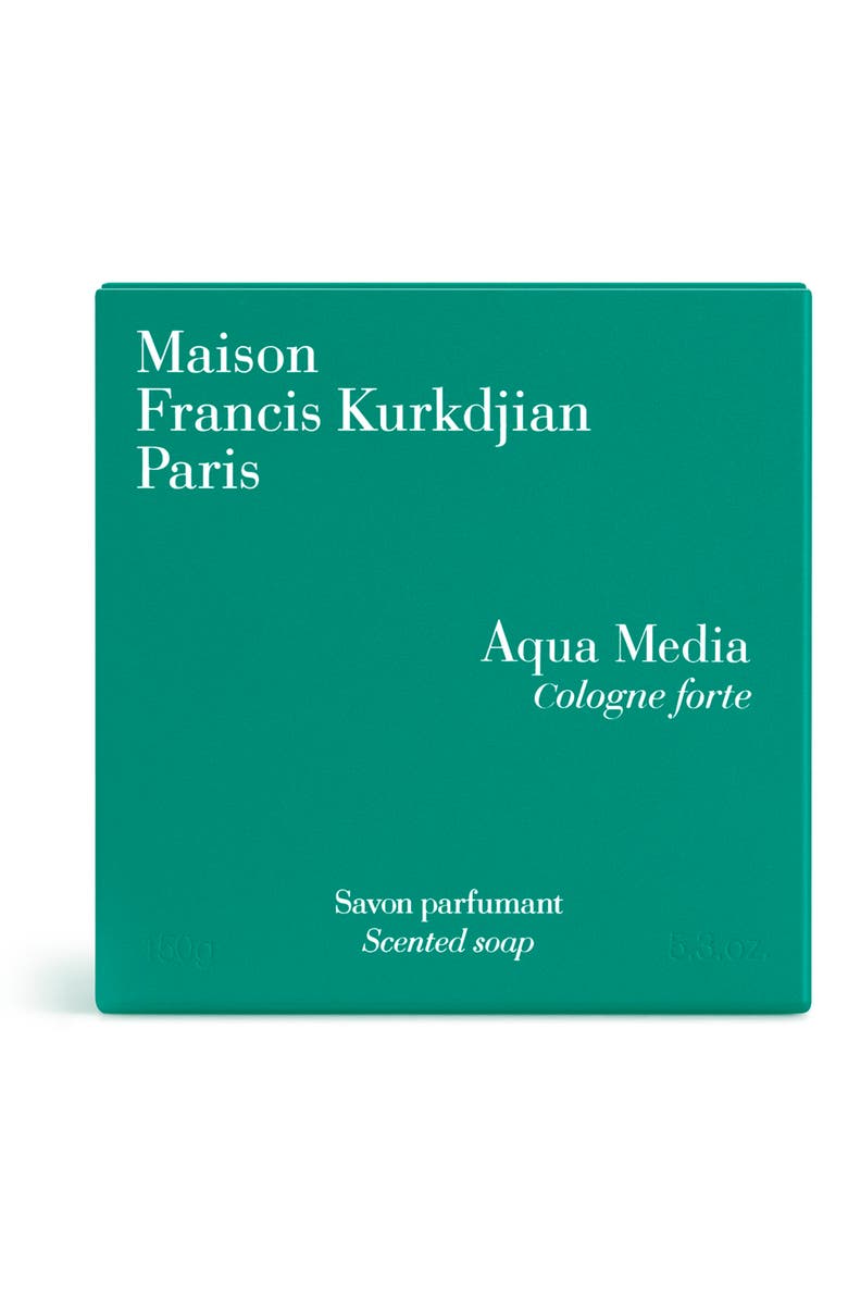 Maison Francis Kurkdjian Aqua Media Cologne forte Scented Soap, Alternate, color, 