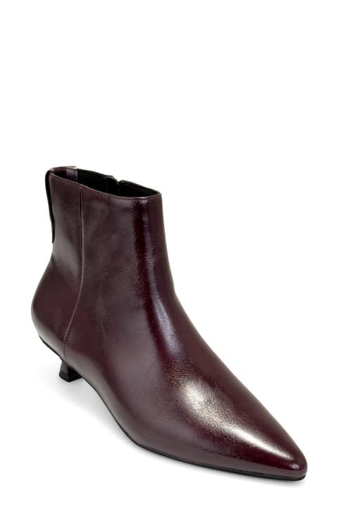 Rizah Faux Leather Bootie