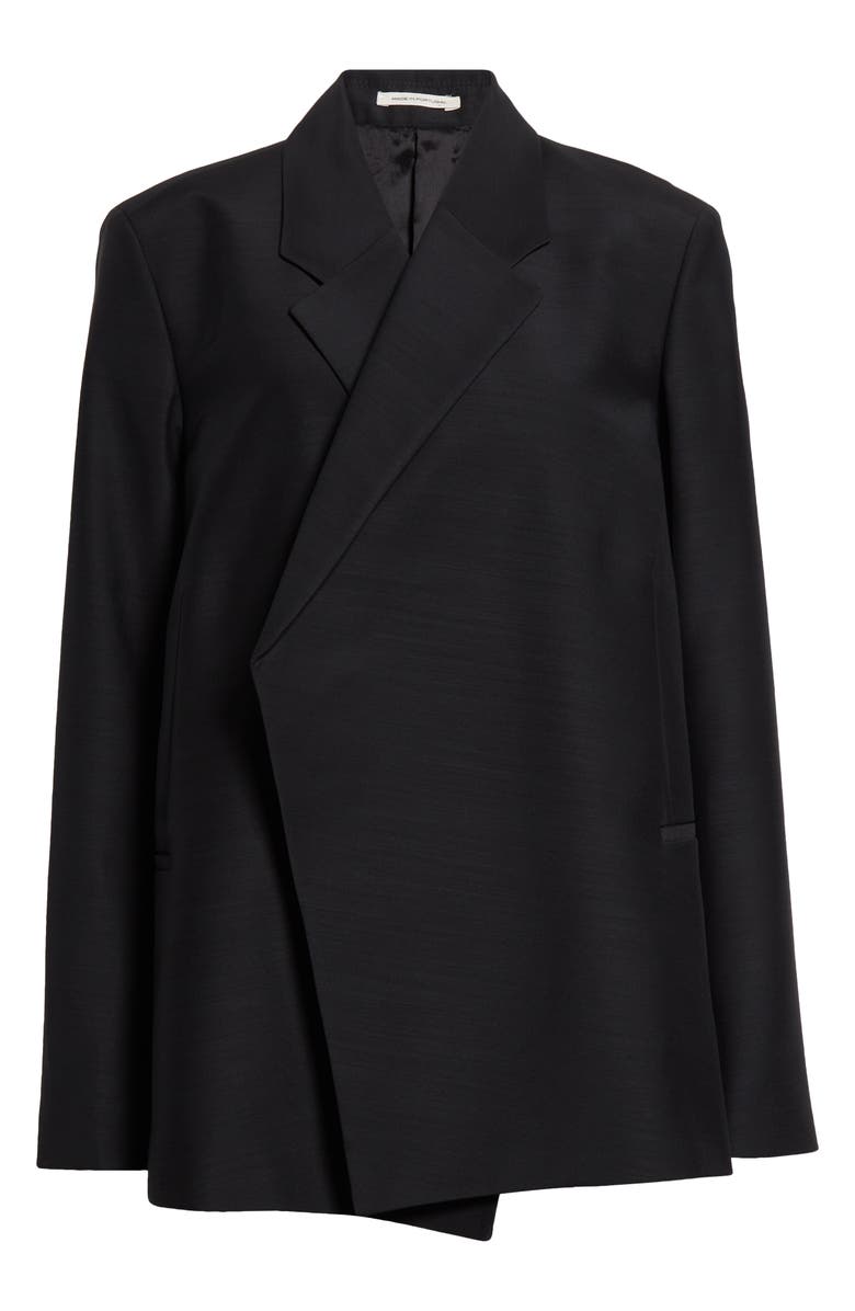 BITE Studios Polus Asymmetric Wool Blazer, Alternate, color,