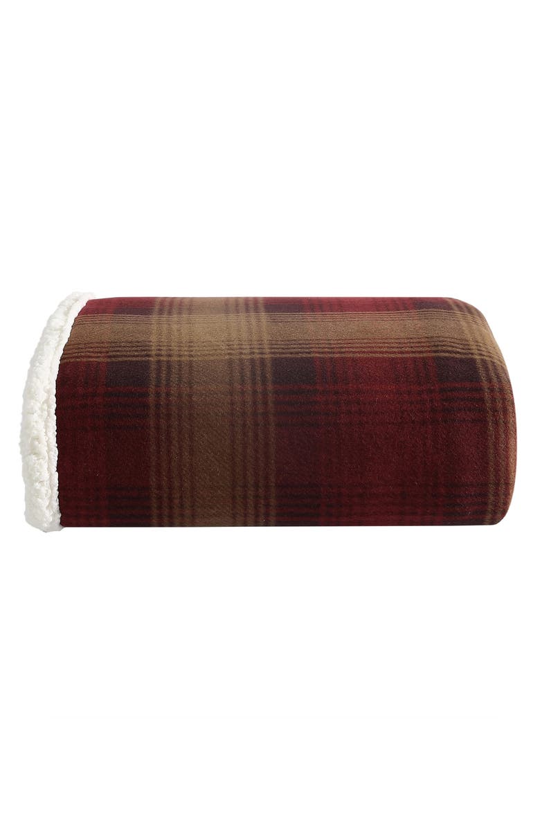 Eddie Bauer Nordic Plaid Throw Blanket, Alternate, color, 