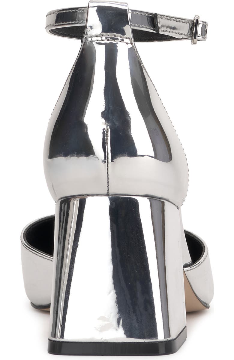 Jessica Simpson Fulian Block Heel Sandal, Alternate, color, Silver