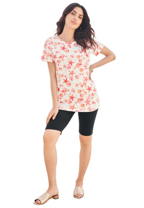 Plus Size Cotton Ultimate Crewneck Tee (Plus)