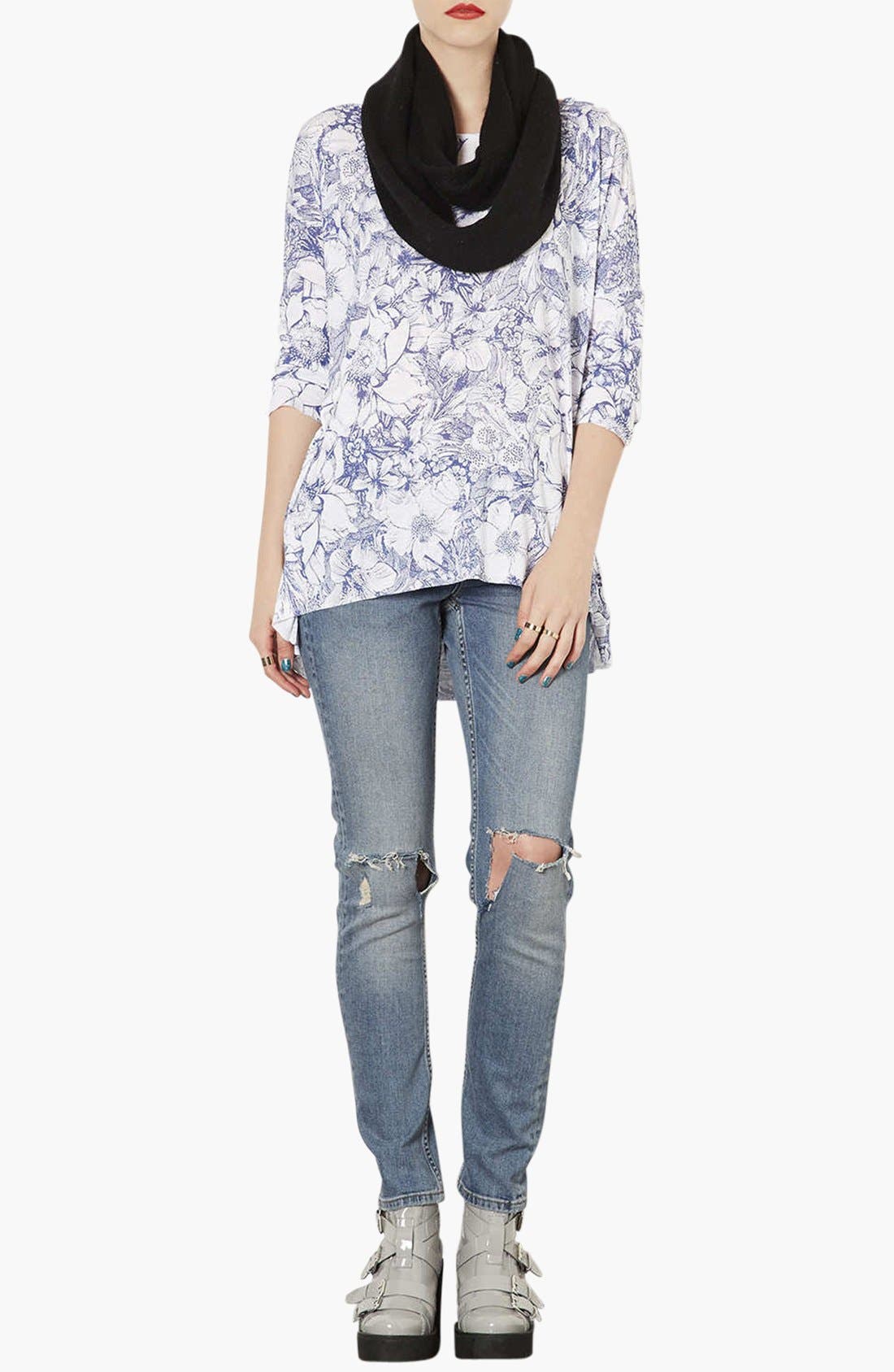 Topshop Rolled Edge Infinity Scarf (Women) | Nordstrom