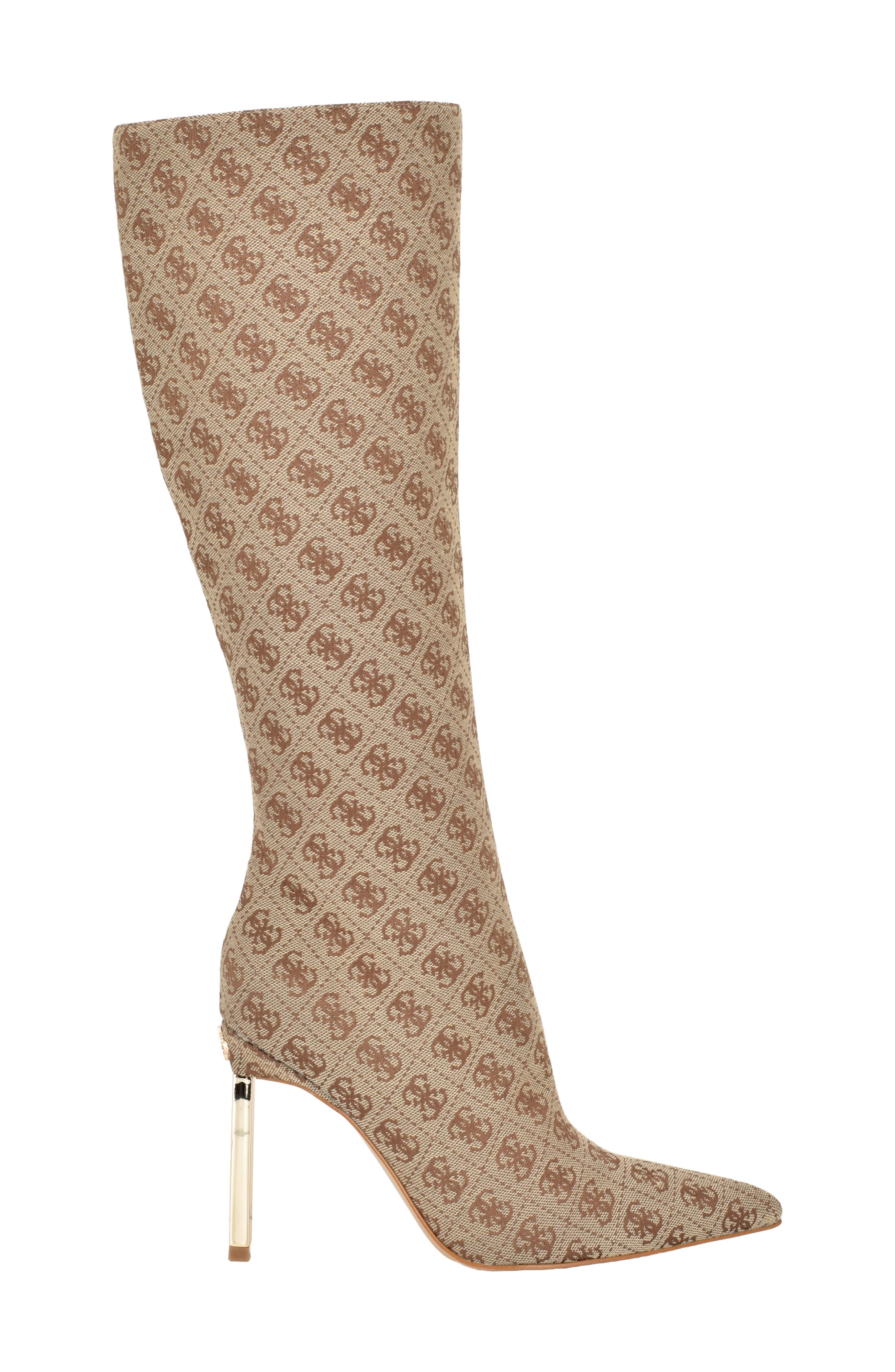 Candeley Knee High Boot, Alternate, color, BROWN
