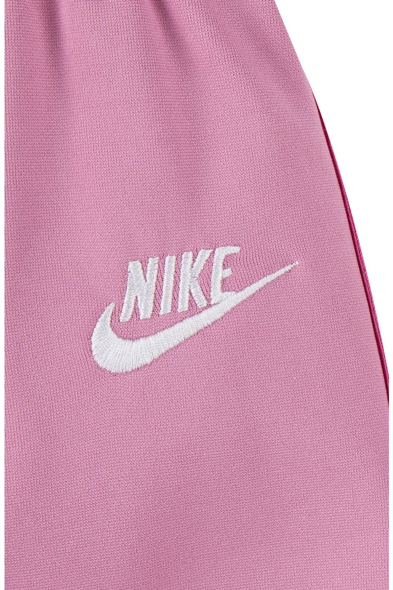 Kids' Logo Tape Jacket & Joggers Set, Alternate, color, MAGIC FLAMINGO