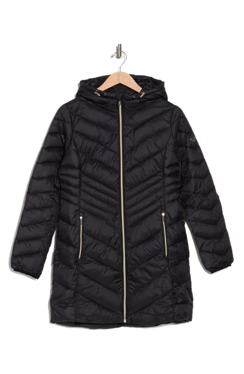 Michael Kors 3/4 Packable Down Jacket, Alternate, color,