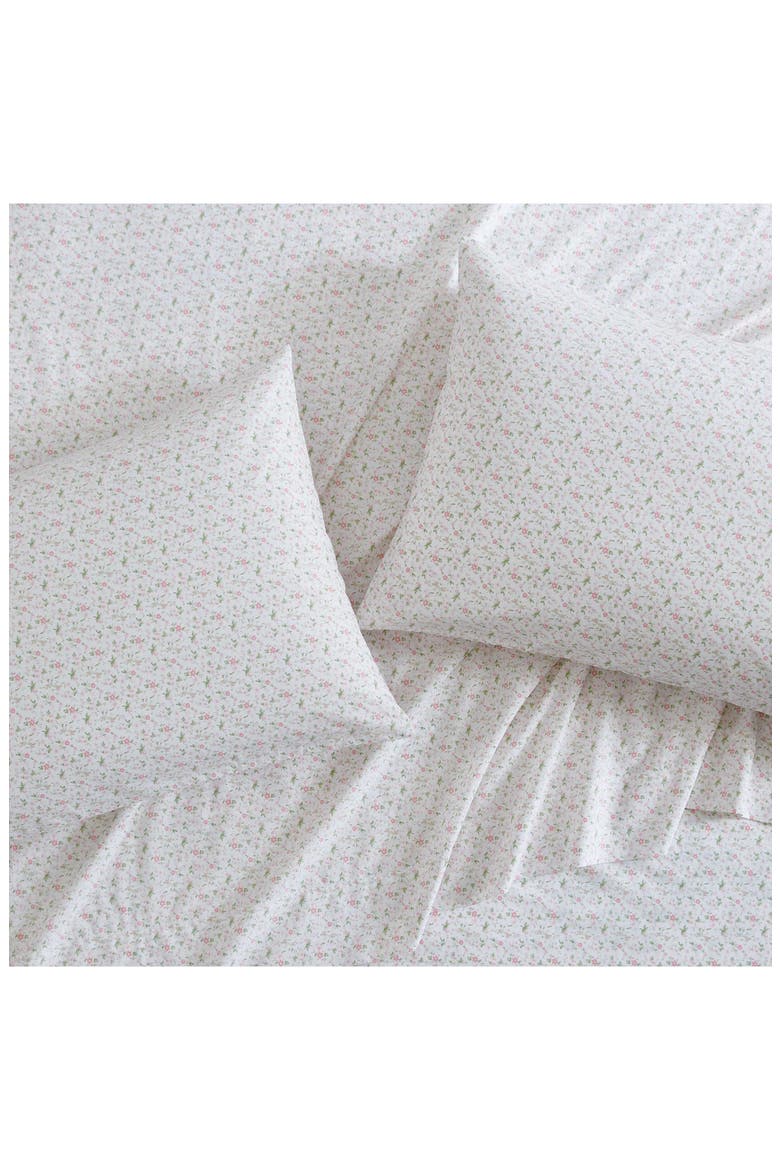 Evie 4-Piece Cotton Sheet Set, Alternate, color, PINK