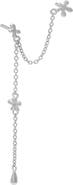Lucy Quartermaine Splash Double Post Earring with Drop