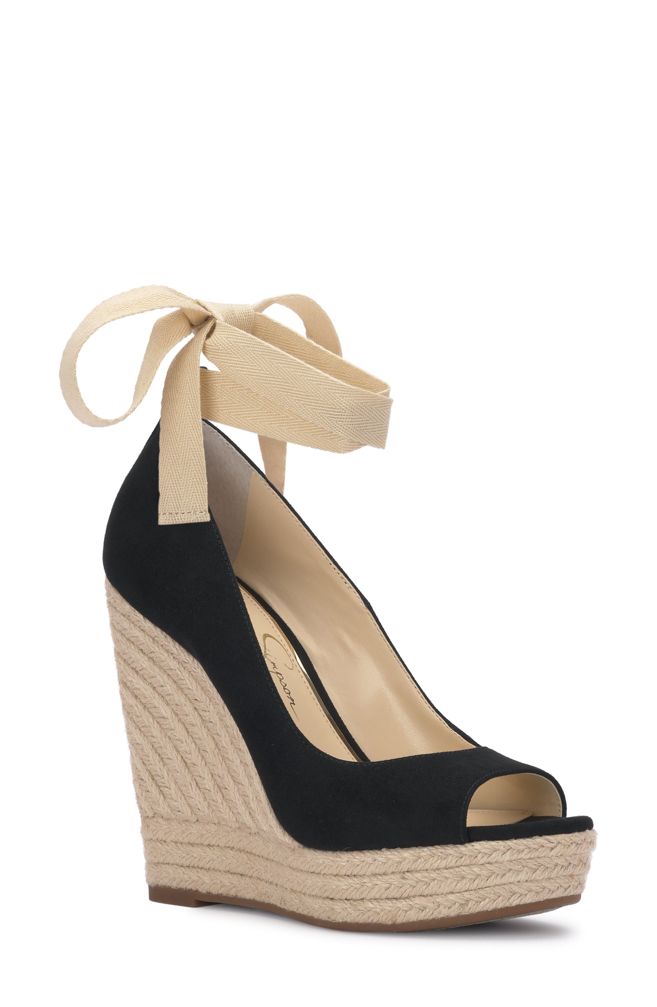 Jessica Simpson Zavida Espadrille Platform Wedge Sandal, Main, color, 