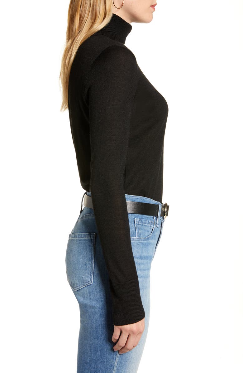 1901 Turtleneck Merino Wool Blend Sweater, Alternate, color,