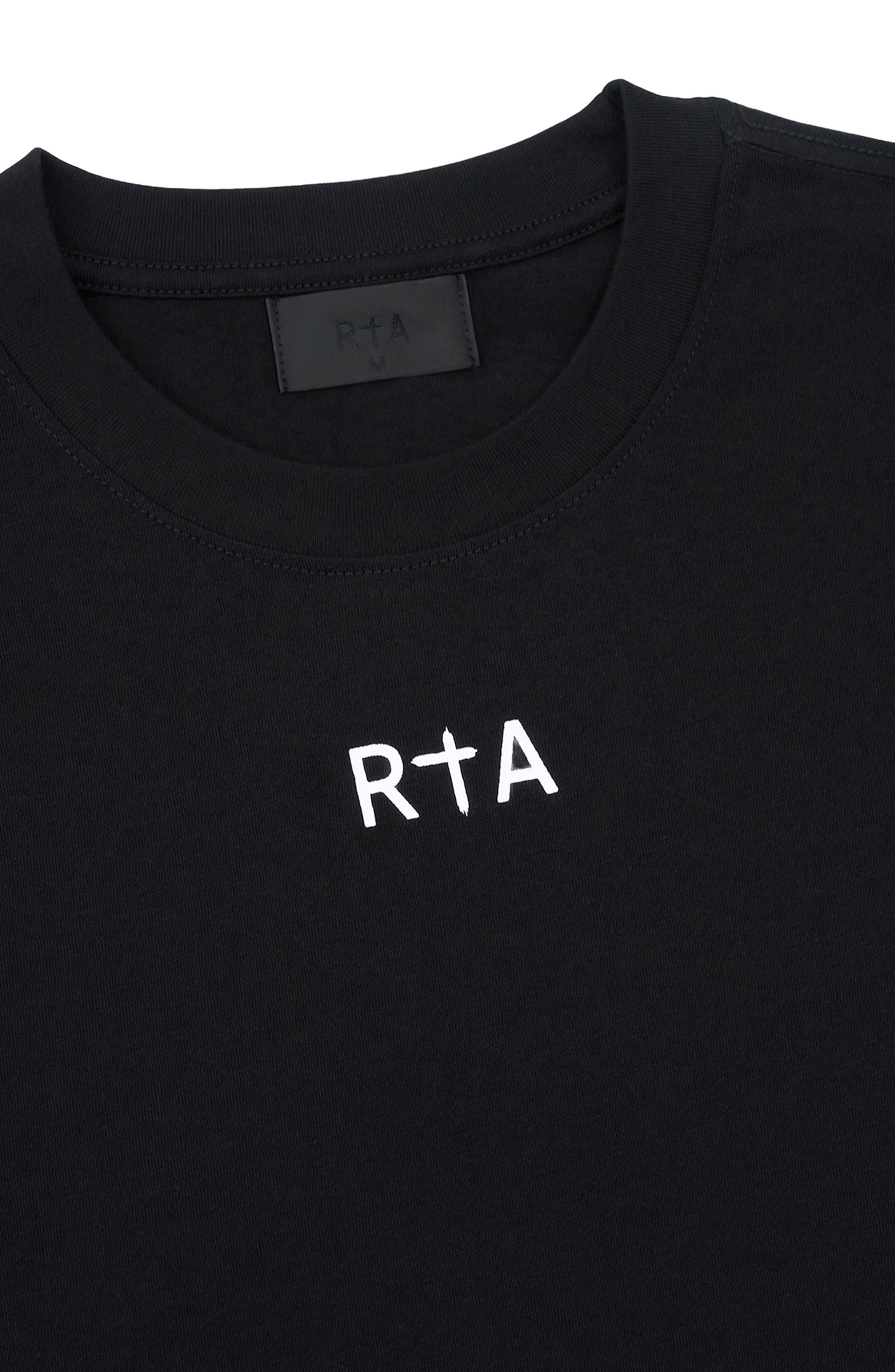 RtA Elian Flag Double Layer Graphic T-Shirt (Men) | Nordstrom